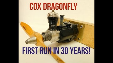 Cox Dragonfly First Run in 30 Years!