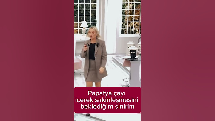 Papatya çayı içerek sakinleşmesini beklediğim sinirim! #esraerol #esraerolda #mizah