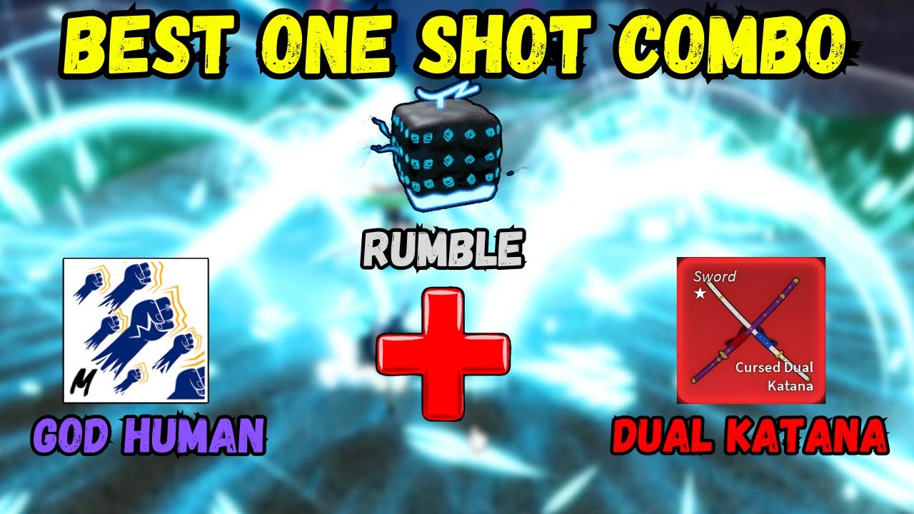 One Shot Combo with Soul Guitar + Godhuman