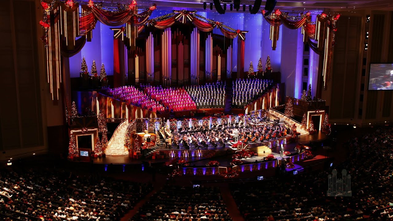 Christmas Concert Timelapse Mormon Tabernacle Choir YouTube