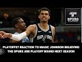 Reacting to magic johnsons prediction the san antonio spurs are postseasonbound next season