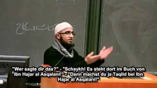 Auch Salafis machen Taqlid