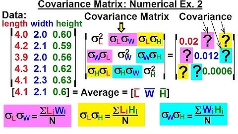Special Topics - The Kalman Filter (22 of 55) Finding the Covariance Matrix, Numerical Ex. 2