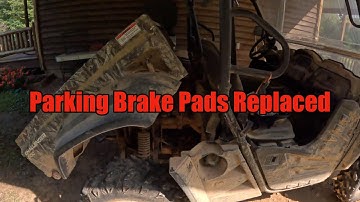 Cub Cadet Challenger 500 Brake Pads Replacement