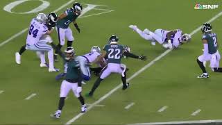 Cooper Rush throws INT \& Eagles take a 14 point lead