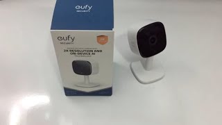 Ev İçi̇n Akilli Güvenli̇k Kamerasi 2K Çözünürlük Eufy Security 2K Wifi Güvenlik Kamerası - Gece Görüş