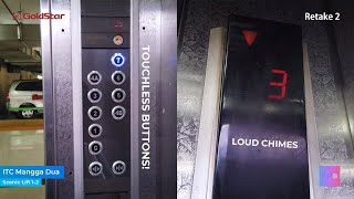 GoldStar Traction Scenic Elevators with Touchless Buttons - ITC Mangga Dua (Lift E1-2)