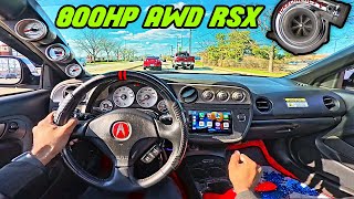 Pov Drive 800Hp Awd Rsx Grocery Getter