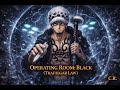 Operating Room  Black Trafalgar Law
