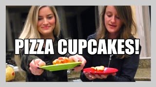 How To Make Pizza Cupcakes! | iJustine Cooking | iJustine