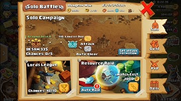 Clash of Lords 2 final attack in solo campaign 110