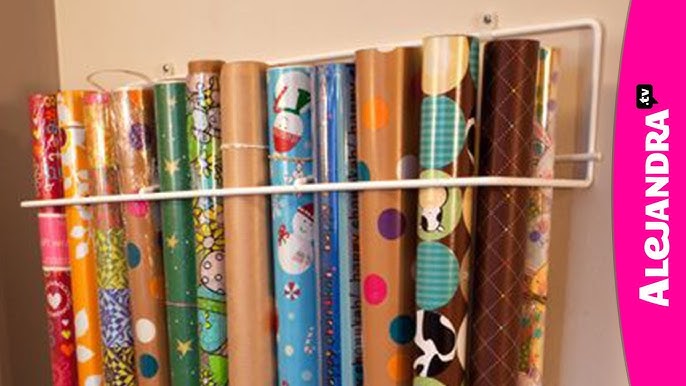 5 Simple Ways To Organize Your Wrapping Supplies — Blue Pencil Home