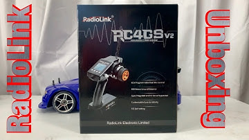 RadioLink RC4GS V2 RC Radio with Gyro Unboxing for RC Cars and Trucks