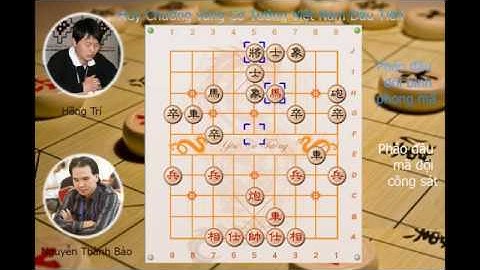 Nguyễn thành bảo - Hồng trí  -Huy chương vàng đầu tiên cho đoàn cờ tướng việt nam