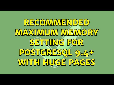 Recommended maximum memory