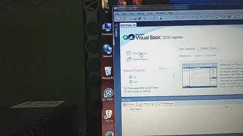 Class 8 subject computer chapter 6 Visual Basic