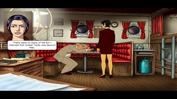 Broken Sword 2: The Smoking Mirror, Walkthrough #10 London Thames Dock