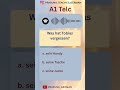 A1 hören #telca1 #telcprüfung #deutschkurs #goetheexam #goetheinstitut #goethea1 #hören #shorts