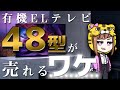 【有機ELテレビ】48型のコンパクトさが売れる！人気の理由とメーカー別に比較【リビング以外にも最適】