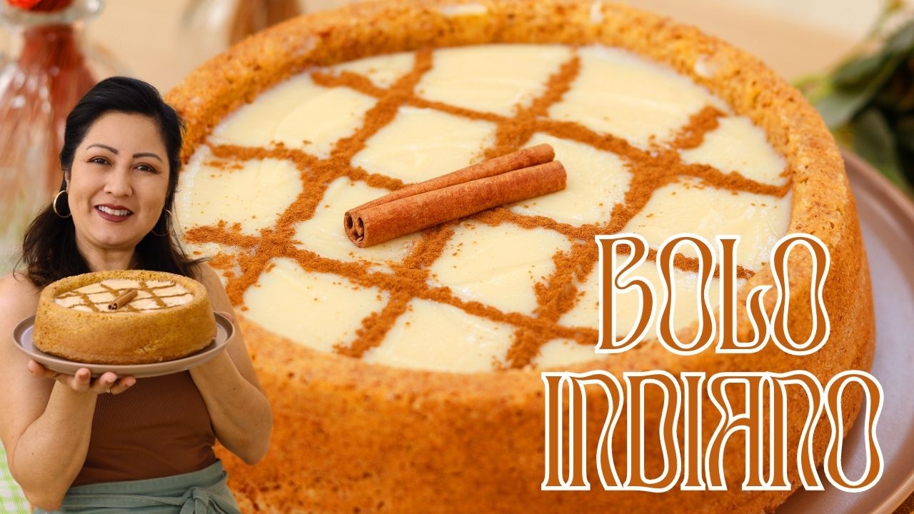 VOCÊ VAI AMAR ESSA RECEITA DE BOLO INDIANO - COM MUITO RECHEIO - AROMÁTICO E GOSTOSO - Dika da Naka