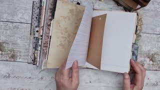 Art of Writing Junk Journal Flip through ( no talking )