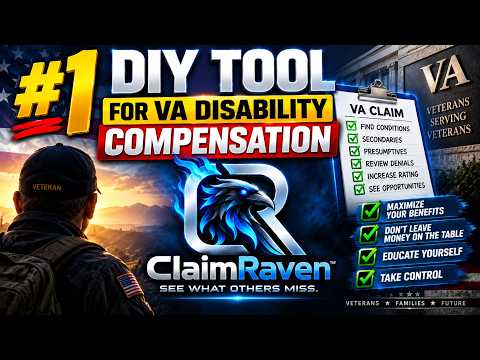 CLAIM DIY Tool - See What Others Miss! Get Your Claim VA Disability Compensation Approved ClaimRaven