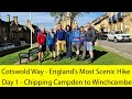 Cotswold Way - Day 1 of 8 - Chipping to Winchcombe - England's most scenic & interesting hike