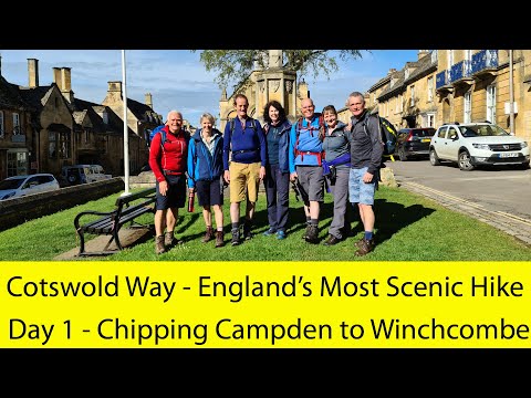 Cotswold Way - Day 1 of 8 - Chipping to Winchcombe - England's most scenic & interesting hike