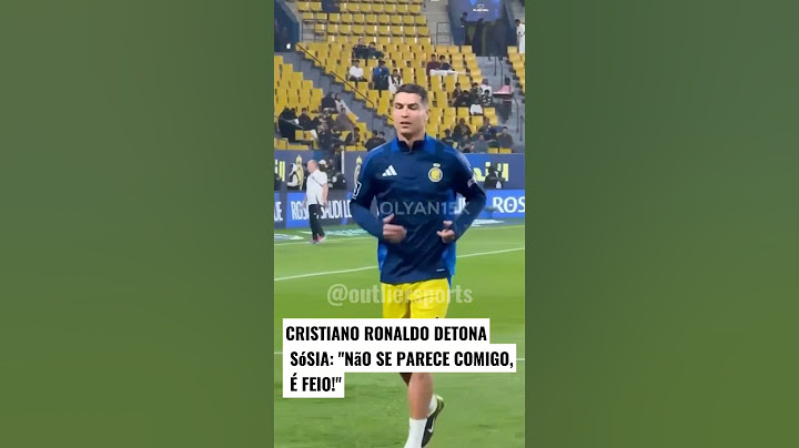 Cristiano Ronaldo detona sosia: "Não se parece comigo vc é feio" #explorepage #futebol #cr7