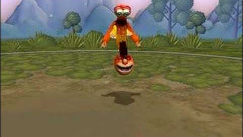 Strange weird impossible spore creature