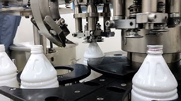 AUTOMATIC BOTTLE CAP SEALING MACHINE -4HEAD ROPP CAP