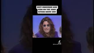OZZY Osbourne and his kids on the Joan Rivers show 1990ish by Laurie_Rycher 909 views 1 month ago 9 minutes, 34 seconds