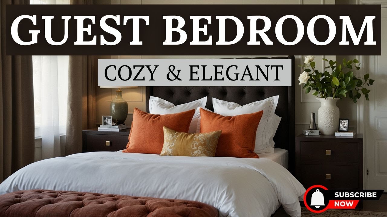Stylish Guest Bedroom Ideas for a Warm Welcome | Cozy & Elegant Hosting Tips