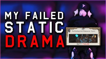 My FF 14 Static lasted only 4 days... | FF XIV Drama