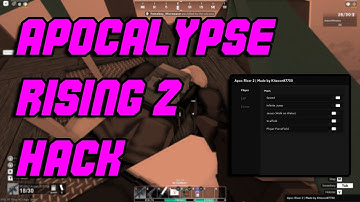 ROBLOX APOCALYPSE RISING 2 SCRIPT / GUI (PASTEBIN 2022) ESP + SPEED + FLY [ROGUE HUB]