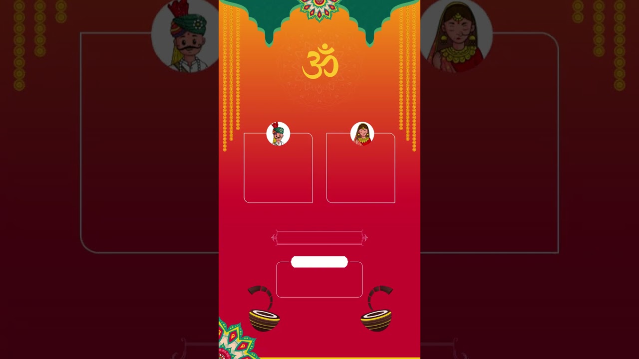 indian wedding invitation video maker online free 