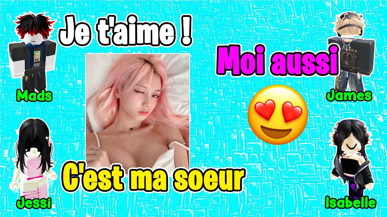 Histoire Roblox | J'ai vu mon copain avec une autre fille et je me suis figée 🍇