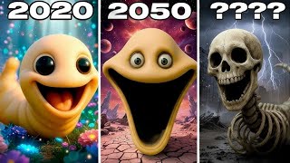 Evolution of Hungry Worm - Italian Brainrot (Roblox)