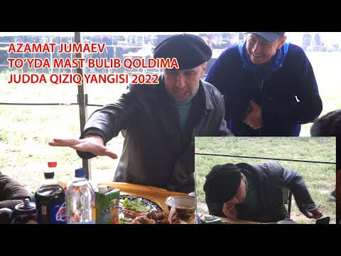 AZAMAT JUMAYEV TO'YDA MAST BULIB QOLDI//АЗАМАТ ЖУМАЕВ