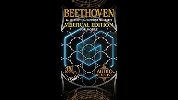 [Mobile Version] Bashar x Beethoven – 7th Symphony 2nd Movement (Allegretto) | 4X Loop [Vertical]