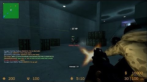 Counter-Strike: Source - Map - Ze_Raccoon_Facility_v5c - Zombie Escape