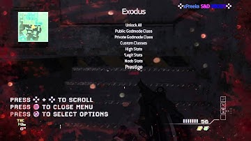 [PS3/MW3/SPRX] Exodus Mod Menu | + Download