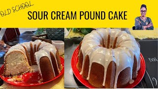 SOUR CREAM POUND CAKE 🍰 #homemade #cooking #amazing #baking #blessed #yummyrecipe #bake