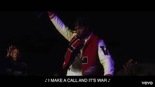 POP SMOKE x LIL TJay  - WAR (Music video  ) Tjay verse only [ Deleted video ]