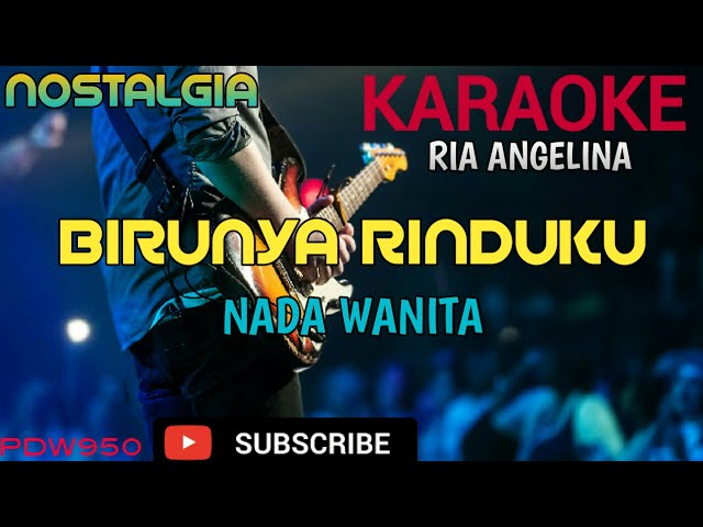 BIRUNYA RINDUKU RIA ANGELINA [COVER] KARAOKE YAMAHA PSR class=