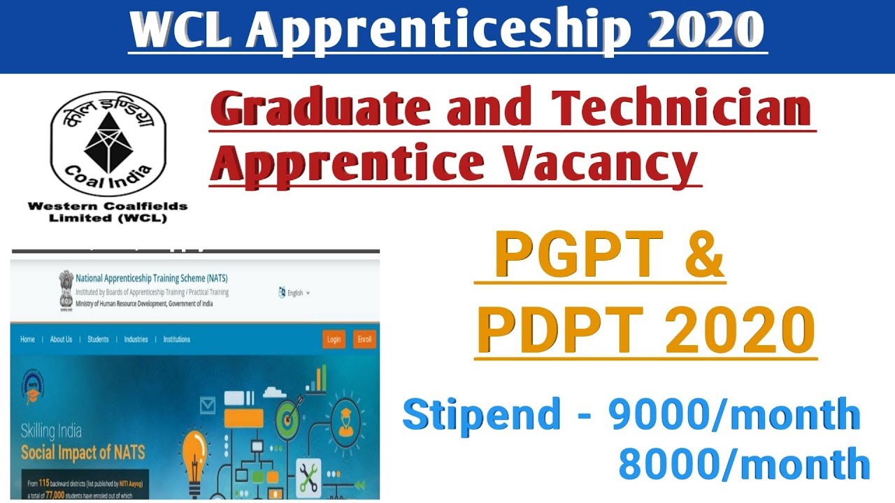 WCL Apprenticeship recruitment | western coal field limited Apprenticeship 2020 | WCL | Rojgar News