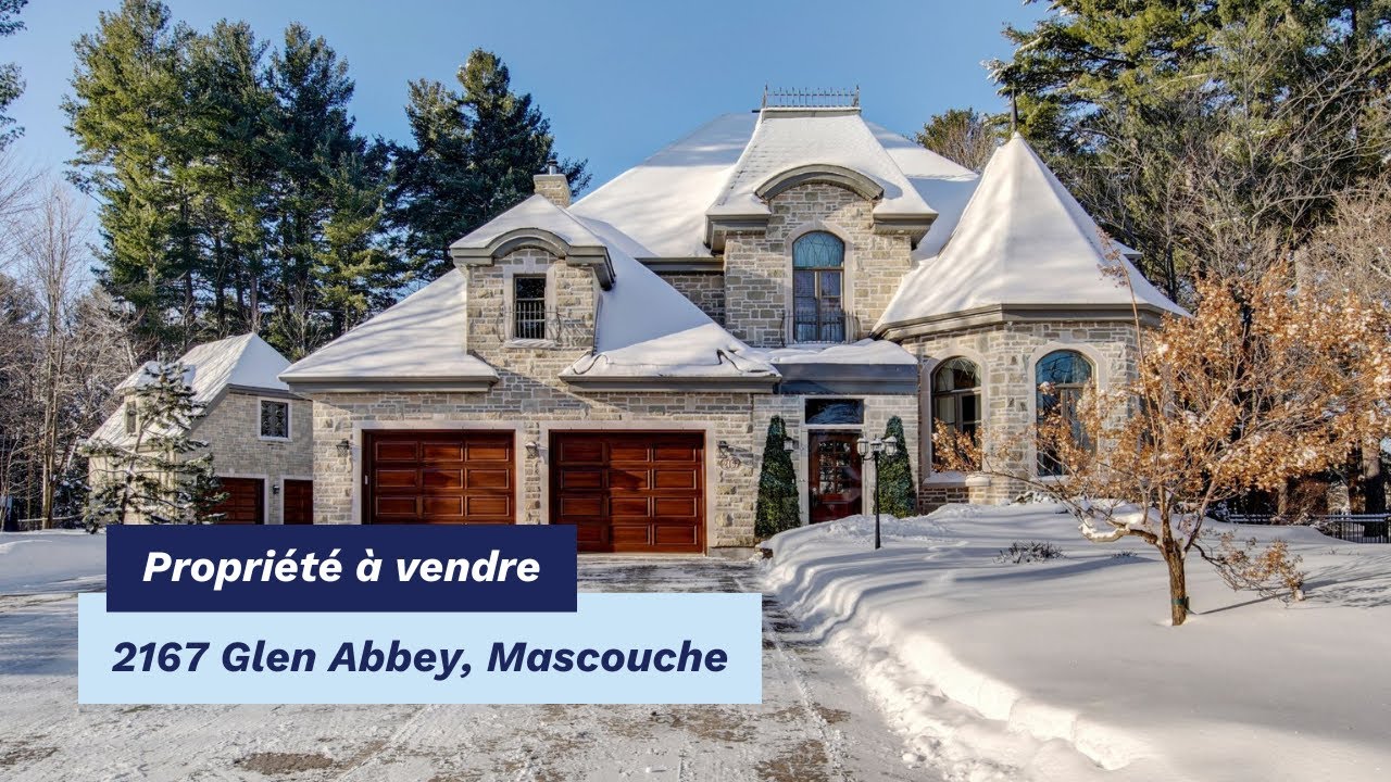 Propriété à vendre/Property for sale 2167 Glen Abbey, Mascouche YouTube