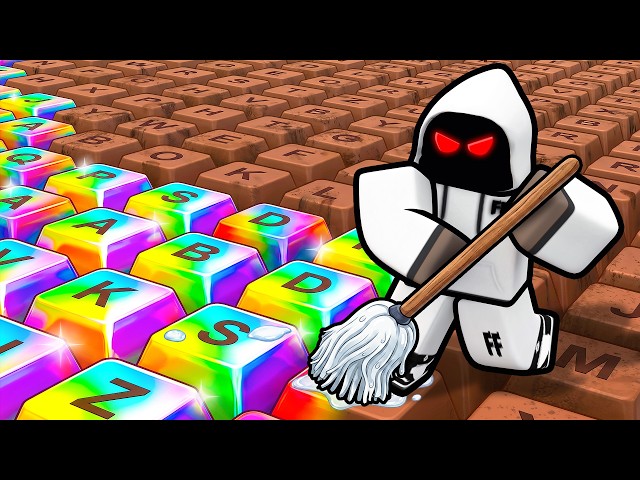 ROBLOX CLEAN THE KEYCAPS!