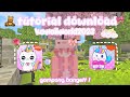 ⊹ ۫ 🐈🌷Tutorial download #kawaiiworld2023 yang hilang 😵‍💫|| mudah banget loh #millkycakke #kawaii
