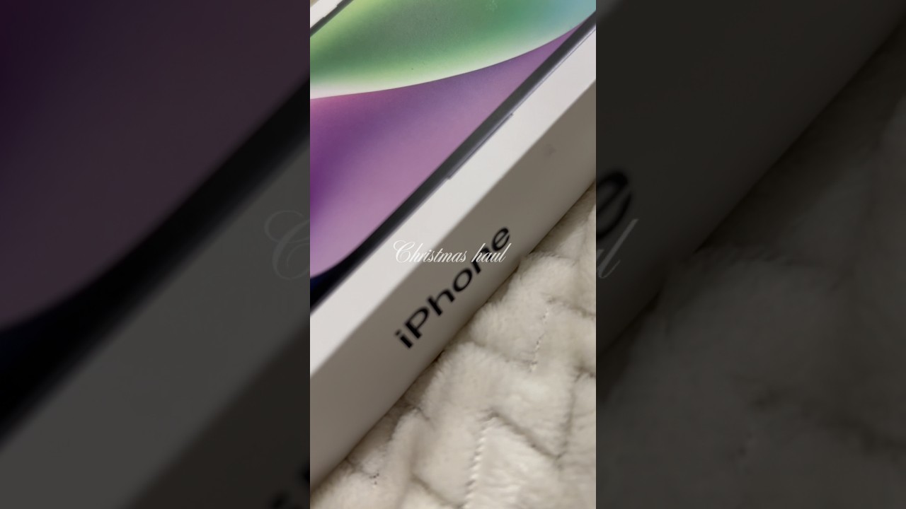 Christmas haul! 🫶🏻💙 firmy::